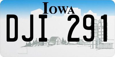 IA license plate DJI291