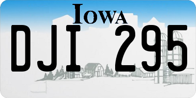 IA license plate DJI295