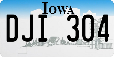 IA license plate DJI304