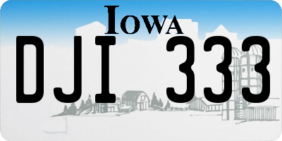 IA license plate DJI333