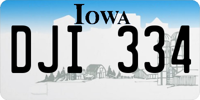 IA license plate DJI334