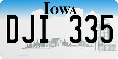 IA license plate DJI335