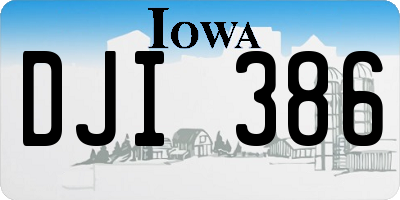 IA license plate DJI386