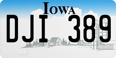 IA license plate DJI389