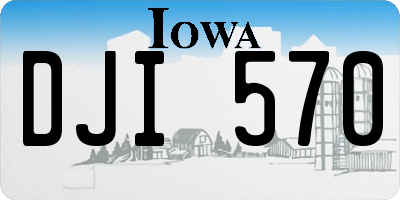 IA license plate DJI570