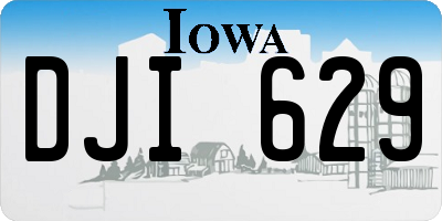 IA license plate DJI629