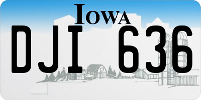 IA license plate DJI636