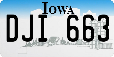 IA license plate DJI663