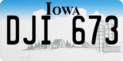 IA license plate DJI673