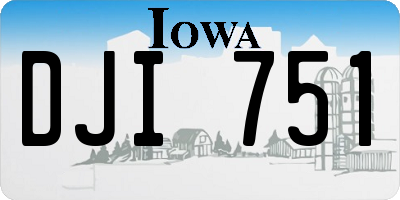 IA license plate DJI751