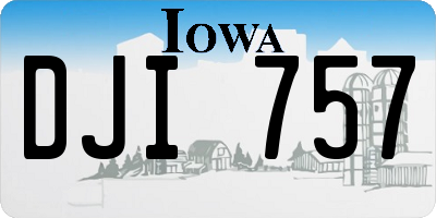 IA license plate DJI757