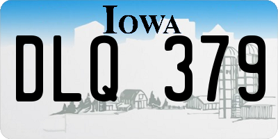 IA license plate DLQ379