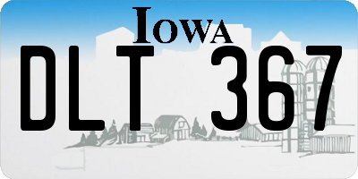 IA license plate DLT367