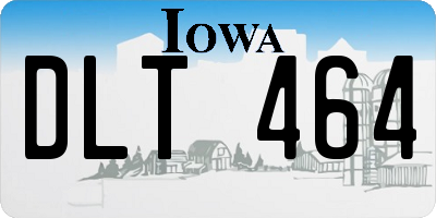 IA license plate DLT464