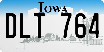 IA license plate DLT764