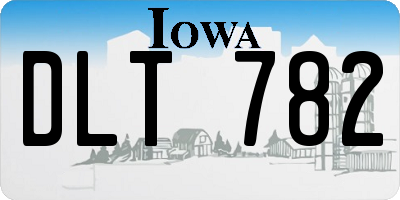 IA license plate DLT782