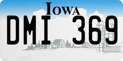 IA license plate DMI369