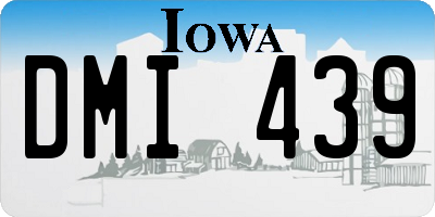 IA license plate DMI439