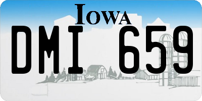 IA license plate DMI659