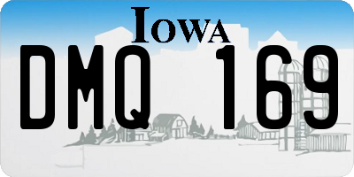 IA license plate DMQ169