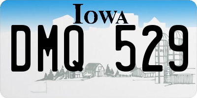 IA license plate DMQ529