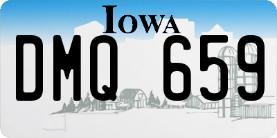 IA license plate DMQ659
