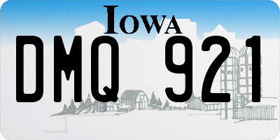 IA license plate DMQ921
