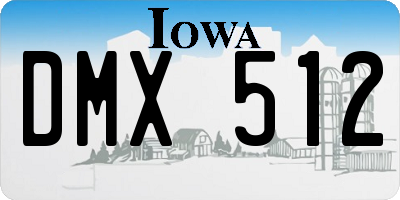 IA license plate DMX512