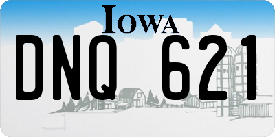 IA license plate DNQ621