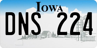 IA license plate DNS224