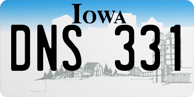 IA license plate DNS331