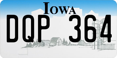 IA license plate DQP364
