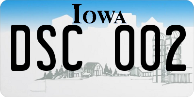 IA license plate DSC002