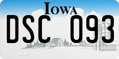 IA license plate DSC093