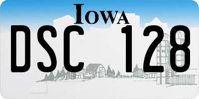 IA license plate DSC128