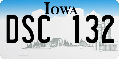IA license plate DSC132