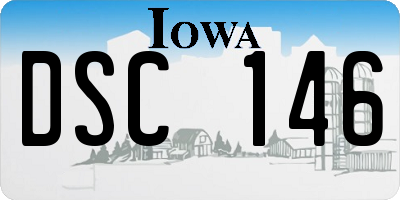 IA license plate DSC146