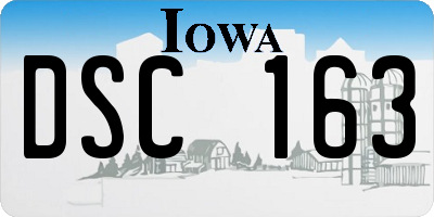 IA license plate DSC163