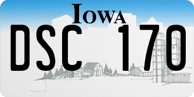 IA license plate DSC170