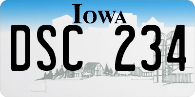 IA license plate DSC234