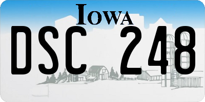 IA license plate DSC248