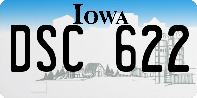 IA license plate DSC622