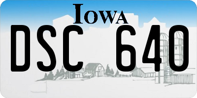 IA license plate DSC640