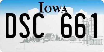 IA license plate DSC661