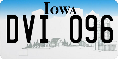 IA license plate DVI096