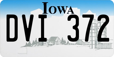 IA license plate DVI372