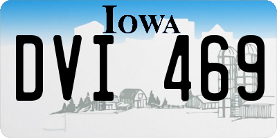 IA license plate DVI469