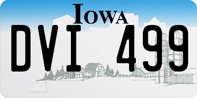 IA license plate DVI499