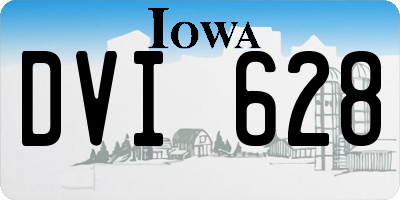 IA license plate DVI628