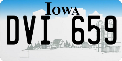 IA license plate DVI659